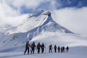 Randonnée en hiver - Cordon