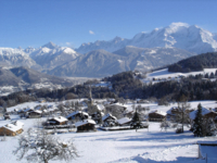 village hiver de Cordon